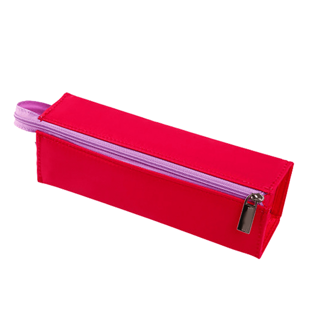 Clear pencil case Square  Kyknos Art Supplies, Books and Stationery