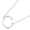 Silver C, variant on Stainless Steel Initial Necklace for Women Gift Alphabet A-Z Personalized Simple Minimalist Collarbone Chain Jewelry Silver Q