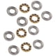 thumbnail image 4 of Kit de rodamientos axiales de rodamiento de bolas de empuje plano de 10 piezas para equipos mecánicos industriales ANGGREK  Otros, 4 of 8