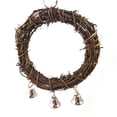 thumbnail image 2 of Juguetes para masticar loros - 7.8 inPet Bird Vine Rattan Swing Hanging Climbing Chew Bite Cage Ring Toy para loros medianos y pequeños, 2 of 3