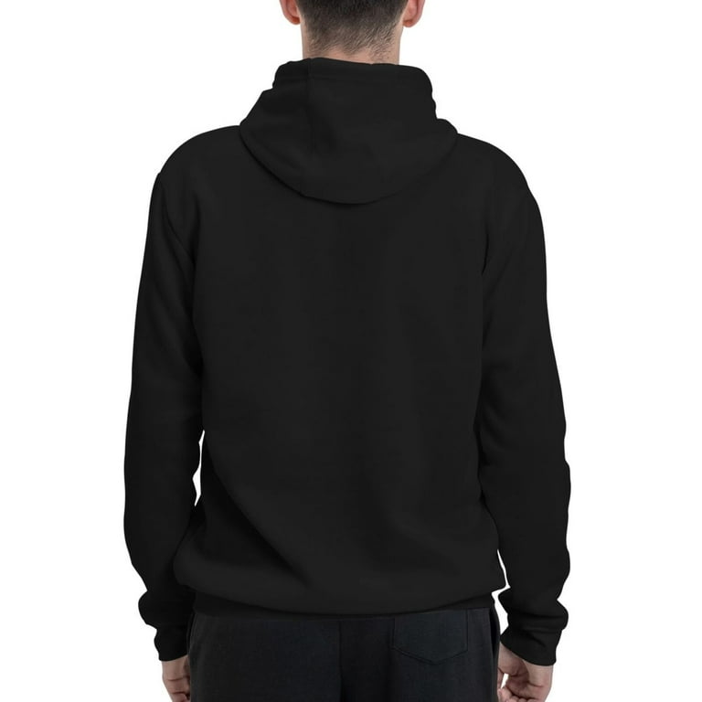 Little Caesar Men's Long Sleeve Casual Hoodie Pullover
