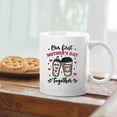 thumbnail image 2 of Elegant Decorative 11oz Ceramic Mug Funny Coffee Cups Cappuccino Mug Colorful Gift for Family Guests Coffee Cocoa Tea  Latte Kitchen, Dishwasher Microwave Safe, 2 of 4