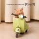thumbnail image 3 of Methold Motocicleta única del del hámster del juguete del ABS con la iluminación y la motocicleta eléctrica simulada sonido Juguetes de animales pequeños Beige, 3 of 6