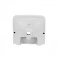 thumbnail image 2 of Haddy Rectangle Wall Mount Bathroom Sink 16" W Small White Ceramic Sink with Overflow and Single Faucet Hole Renovators Supply, 2 of 7