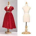 thumbnail image 3 of pitrice Mini Mannequin de Forme, Support de Mannequin de Tailleur pour Robe Miniature, 3 of 9