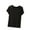 Black, variant on Antinious Womens Nightgowns Solid Short Sleeve Crew Neck Fashion Casual Soft Pajama Top,Holiday!Sleep Shirts for Women,Women Tops Casual,Black,L