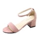 thumbnail image 2 of Zapatos de verano para mujer Correa con hebilla Tacones cuadrados Punta abierta Sandalias transpirables Zapatos de fiesta Wmkox8yii  hfjk1640, 2 of 9