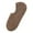 Coffee, variant on Diufon Women's No Show Socks Casual Cotton Low Cut Non-Slip Crew Short Socks Soft Breathable Solid Color Socks