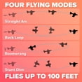 thumbnail image 6 of Mini Glider™ Foam Airplane - Gray - Refresh Sports, 6 of 7