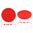 thumbnail image 2 of Houderco Red Plastic Small Air Hockey Pucks For Competitive Matches 8Pcs 1.97In, 2 of 8
