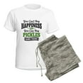 thumbnail image 5 of CafePress - Pickles Happiness Women's Light Pajamas - Women's Short Sleeve Print T-Shirt and Pants Light Cotton Pajama Set, 5 of 7