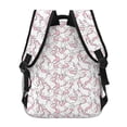 thumbnail image 4 of Fotbe Playing Rabbit Pattern Casual Backpack for School, Travel, and Outdoor Activities - Durable, Lightweight, and Comfortable, 4 of 5