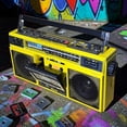 thumbnail image 3 of Radiocasetera QFX Yellow Bluetooth con Conversión a MP3 y Ecualizador de 3 Bandas Am/Fm, 3 of 8