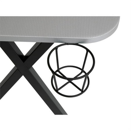 SD Gaming - Challenger Curved Table - Racing Silver