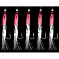 thumbnail image 2 of 5pcs Fishing Sabiki Samodur Rigs Baits Luminous Japan Luminous Glow Bead Feather Fish Skin String Hooks Saltwater Fish Supplies luminous 5pcs, 2 of 6