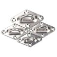 thumbnail image 5 of 4Pcs 304 Stainless Steel Ceiling Wall Mount Hook Heavy Duty Anchor Eye Plate For Boat Yoga Swings Hammocks 6mm8mm Full Welding, 5 of 5