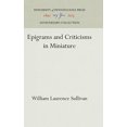 thumbnail image 1 of Epigrams and Criticisms in Miniature, 1 of 1