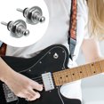 thumbnail image 2 of Miangastore Acoustic Guitar Strap Pin Silver 2Pcs 2In Protect from Falling Damage, 2 of 8