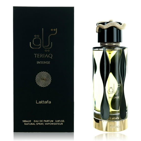 Teriaq Intense by Lattafa, 3.4 oz EDP Spray for Unisex