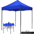 thumbnail image 1 of Carpa Toldo 2x2 Plegable Con Maletin Impermeable Jardimex  600d Azul, 1 of 8