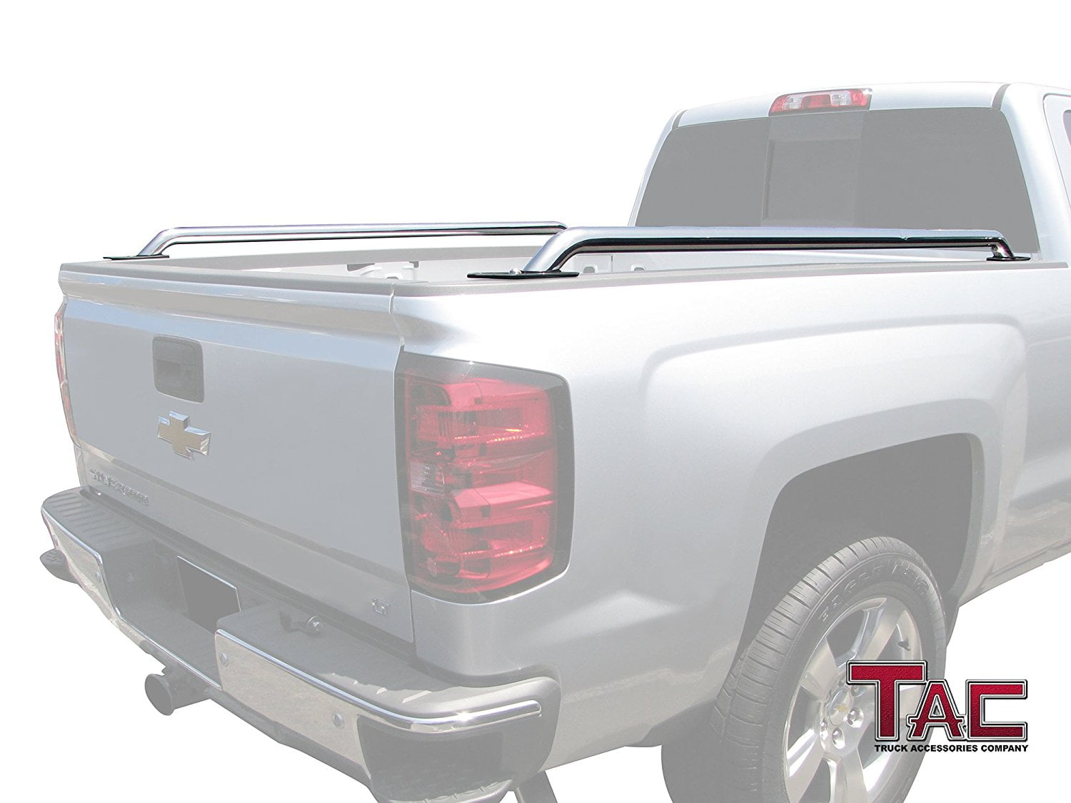 Truck Bed Rails For Chevy Silverado / Raptor Steel Truck Bed Rails