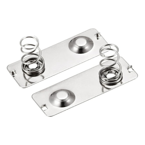 Battery Spring Plate AA Battery Contact Nickel Plate 30mmx11mm for DIY 20 Pcs