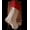 Natural Jute Stocking With Red Cuff, variant on AK-Trading Burlap Jute Holidays Christmas Stockings - Pack of 6 (Red Burlap, 16" x 10")