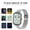 Grey, variant on Smart Watch With 1.83 Inch Screen Fitness Calling Heart Rate Sleep Tracking