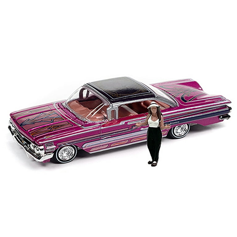 1960 Chevrolet Impala Lowrider Hot Pink Met w/Black Top 1960 Chevrolet Impala Lowrider Hot Pink Met w/Black Top