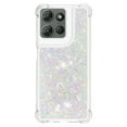 thumbnail image 2 of Phone Case for Motorola Moto G Play 5G 2025/Moto G Power 5G 2025 Cover Sparkle Glitter Floating Liquid Quicksand Shockproof Soft Silicone TPU Bumper Protective Cover Case, S6, 2 of 7