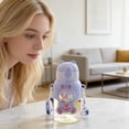 thumbnail image 4 of Weloille Gobelet avec Paille Résistant aux Chutes 1 Pcs, Gobelet d'Eau de Qualité Alimentaire Incassable, Contenant de Boisson Étanche et Scellé, Gobelet Réutilisable pour Maison Bureau Plein Air Sports Boisson, 4 of 6