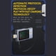 thumbnail image 3 of Probador USB, Pantalla LCD De 2 Pulgadas Medidor De Corriente De Voltaje USB Detección Automática De Protocolo Engaño Para Disco U, 3 of 7