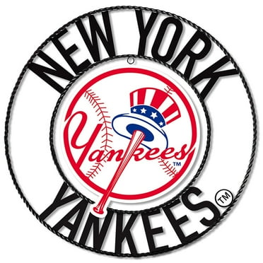 Imperial New York Yankees 24'' Wrought Iron Wall Art