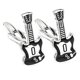 thumbnail image 1 of Bajo negro Cufflinks con detalles esmaltados, 1 of 1