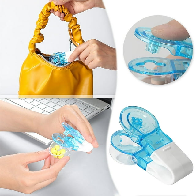 Portable Extractor For Household Use Blister Pack Travel Extractor Opener Auxiliary Tool Containers for Food Storage with Lids Organizer Containers Camping Must Haves 2022 Pantry Organization And