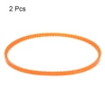 thumbnail image 3 of Unique Bargains 2pcs MB Series Standard Sewing Machine Belts MB410 Motor Triangle V-Belt with Single Tooth, 3 of 7