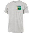 thumbnail image 2 of Men's '47  Gray Los Angeles Chargers Chrome Plate Franklin T-Shirt, 2 of 3