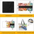 thumbnail image 3 of Cute Colorful Flower Outdoor Picnic Blanket, Foldable Waterproof Beach Mat, Portable Beach Blanket for Beach Camping, Hiking, Family Concerts, 3 of 7