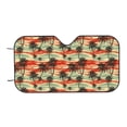 thumbnail image 7 of Balery Colorful Hawaii Palms Print Car Windshield Sun Shade,Windshield Sunshade for Car Pickup Truck SUV Accessories-Medium, 7 of 7