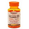 Sundown Naturals Vitamin D3 5000 IU Softgels Maximum Potency 150 Soft Gels (Pack of 2)