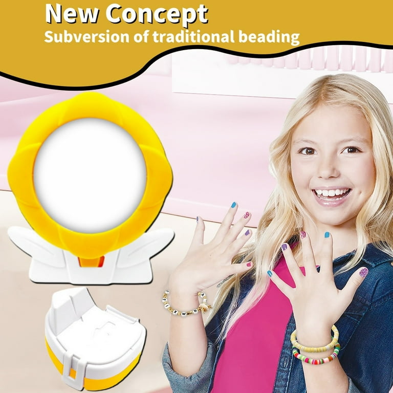 Finopo Bead Spinner for Bracelets Making, Gift for Girls, Clay