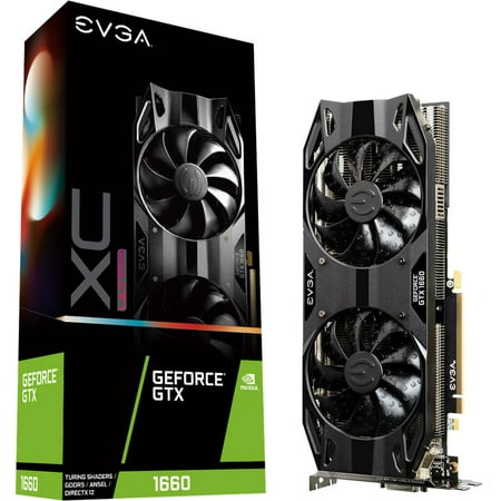 EVGA GeForce GTX 1660 XC Ultra Gam 06G-P4-1167-KR Graphic Card - Plus Free TORQ X5 (Best Geforce Gtx 970)