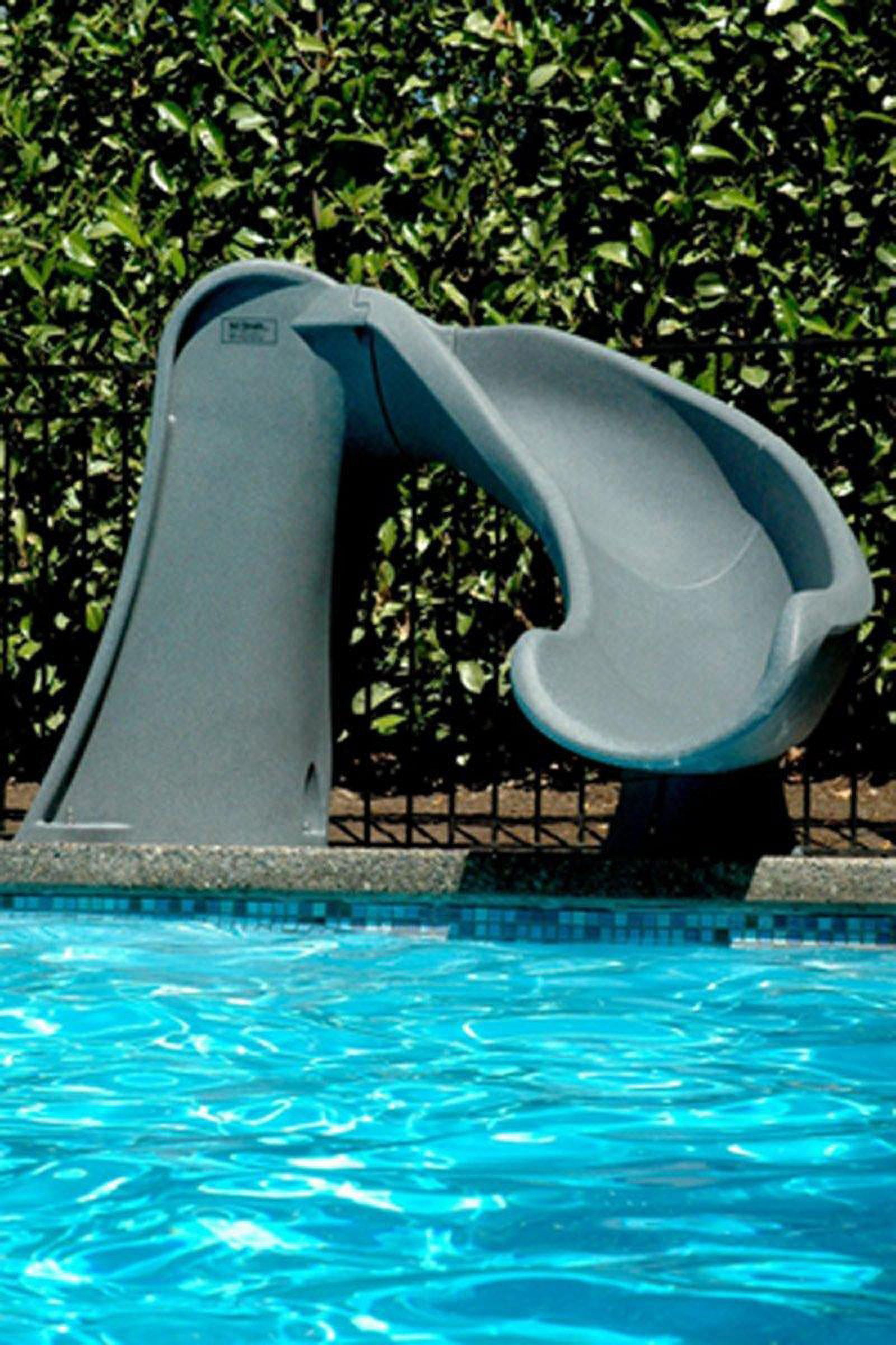 S.R. Smith Cyclone Pool Slide with Right Curve