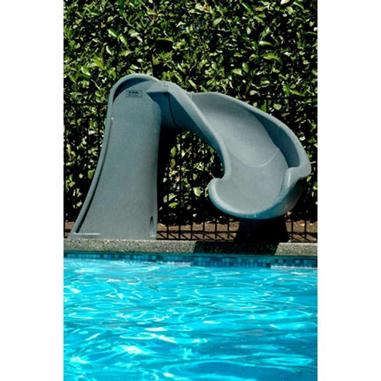 S.R. Smith Cyclone In-Ground Swimming Water Slide, Right