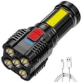 thumbnail image 1 of Lámpara COB Linterna 500LM LED Potente 4 Modos Antorcha Luz para Camping Pesca Senderismo, 1 of 7