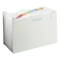 thumbnail image 1 of [Vertical Large Capacity] Retractable Organ Bag Folder Junior High School Student Information Book Desktop File Sorting Artifact Portable Classified Storage Bag, 1 of 3