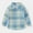 Blue, variant on HOMADLES Long Sleeve Shirts for Boys Button Down Plaid Shirt Lapel Campus style, Uniform Shirt Blue 3 T