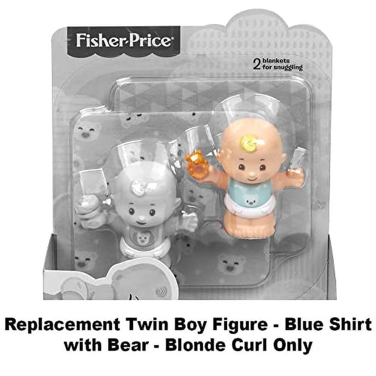 Replacement Twin Boy Figure For Fisher-Price Little People Snuggle Twins Playset
