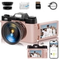 thumbnail image 1 of Cámara digital SMARTKLIK 4K 56MP para fotografía y vlogs, 1 of 5
