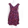 Pre-owned|Kate Spade Womens Leopard Print Sleeveless Mini Dress Black Pink Size 4